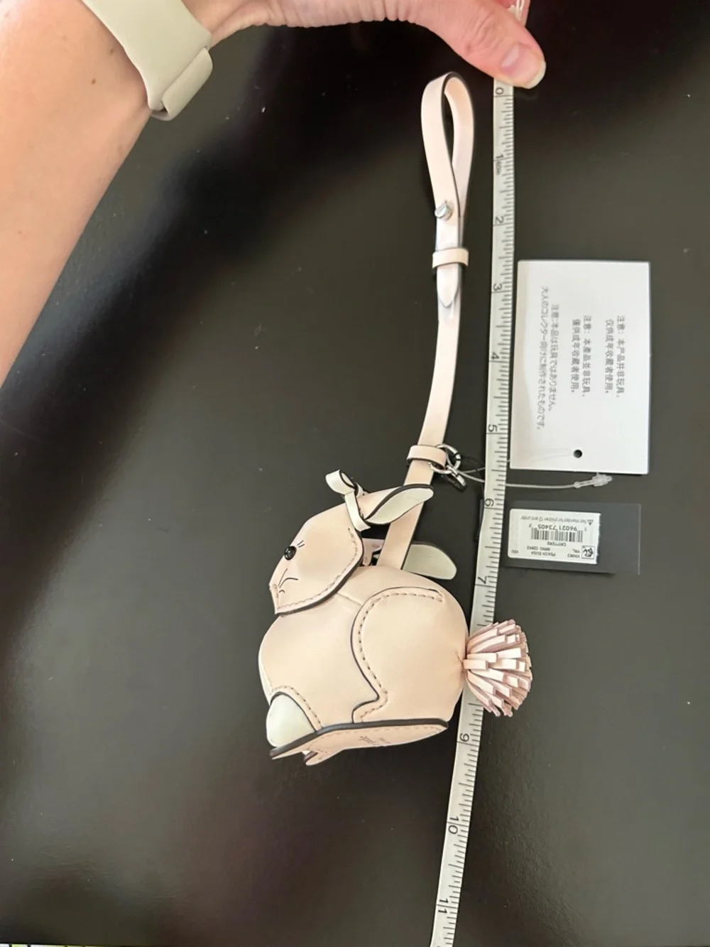 Kate Spade Charmed Pippa Rabbit Bag Charm - Picture 11 of 17